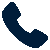 A dark icon of a telephone receiver, symbolizing phone communication.