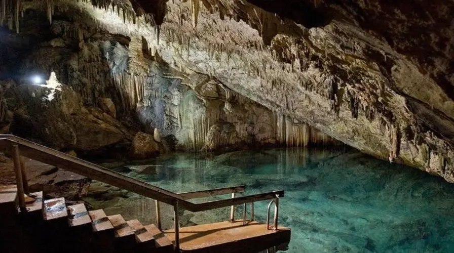 9. Explore the Mysterious Green Grotto Caves