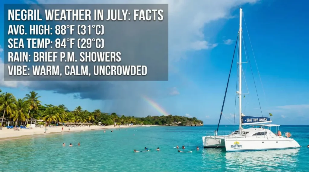 Negril Weather in July | Why It’s Actually Perfect for Boat Trips & Snorkeling