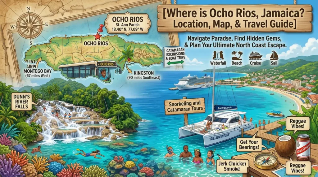 Where is Ocho Rios, Jamaica? Location, Map, & Travel Guide