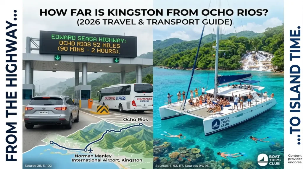 How Far is Kingston from Ocho Rios? (2026 Travel & Transport Guide)